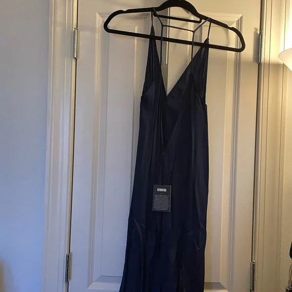NWT Reformation Citrine dress in sapphire blue, xs - Picture 6 of 8